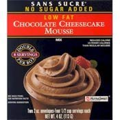 Chocolate Cheesecake Low Fat Mousse Mix 4 oz.