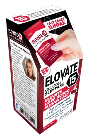 Elovate 15 Glucose Paks for Blood Sugar Management