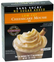 Cheesecake Low Fat Mousse Mix 4 oz.